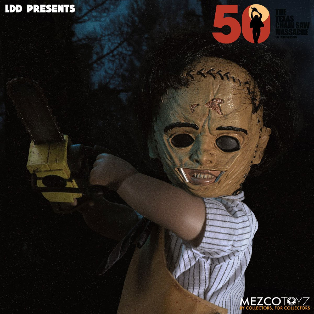 LDD Presents The Texas Chainsaw Massacre (1974) Leatherface Deluxe Edition 10 1/2-Inch Doll - Image 5