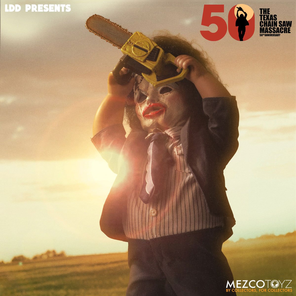 LDD Presents The Texas Chainsaw Massacre (1974) Leatherface Deluxe Edition 10 1/2-Inch Doll - Image 7