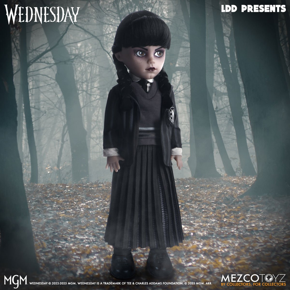 LDD Presents Wednesday Addams Nevermore Academy Uniform 10-Inch Doll - Image 2