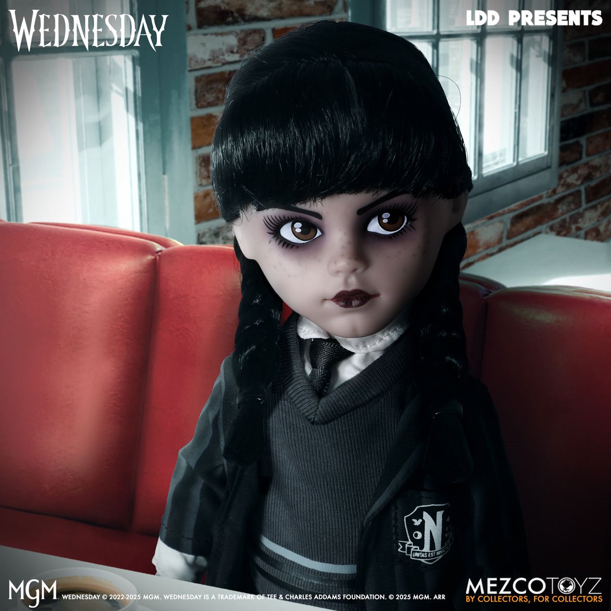 LDD Presents Wednesday Addams Nevermore Academy Uniform 10-Inch Doll - Image 6