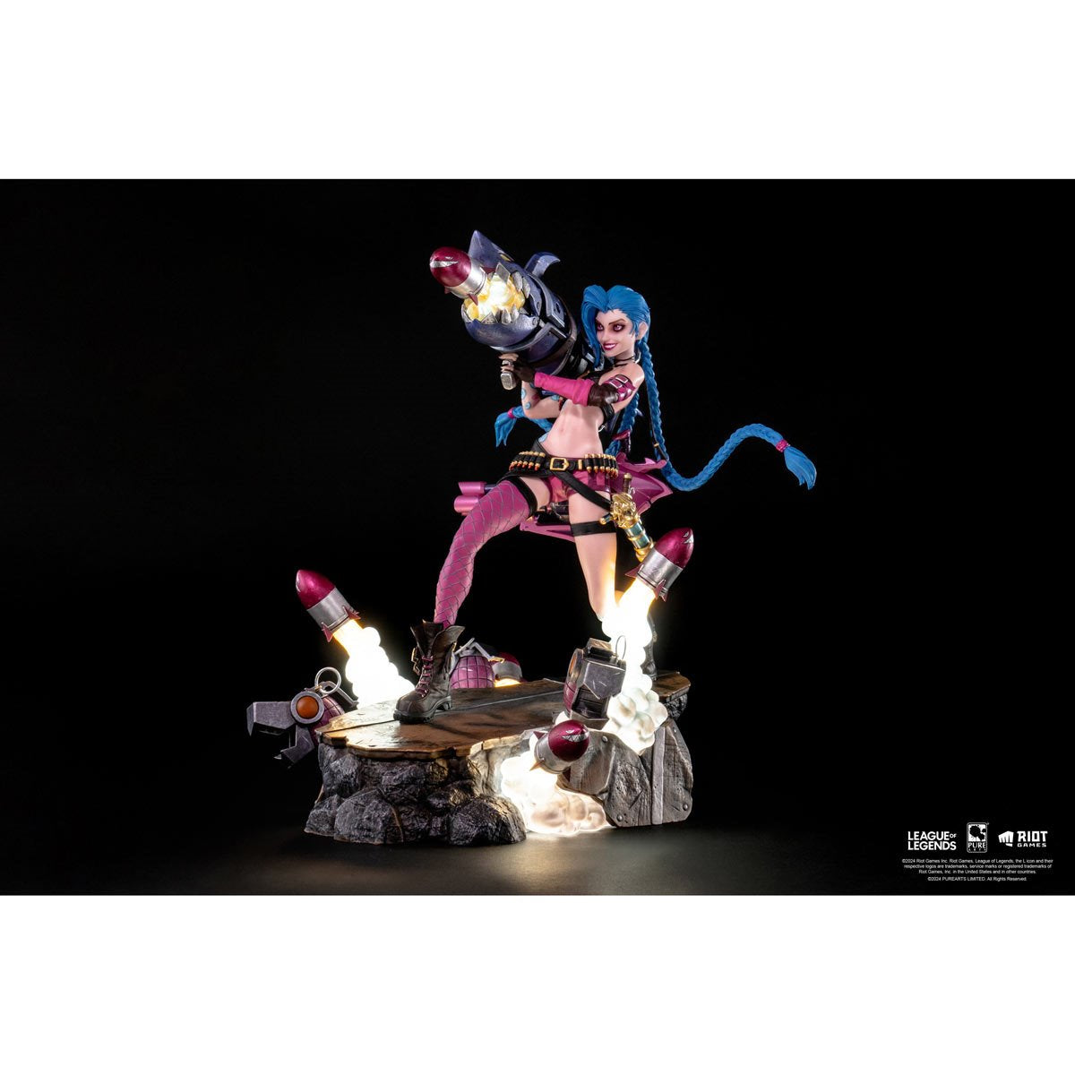 League of Legends Jinx 1:6 Scale Statue - Image 2
