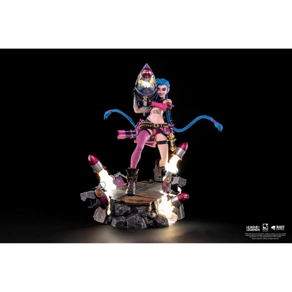League of Legends Jinx 1:6 Scale Statue - Image 3