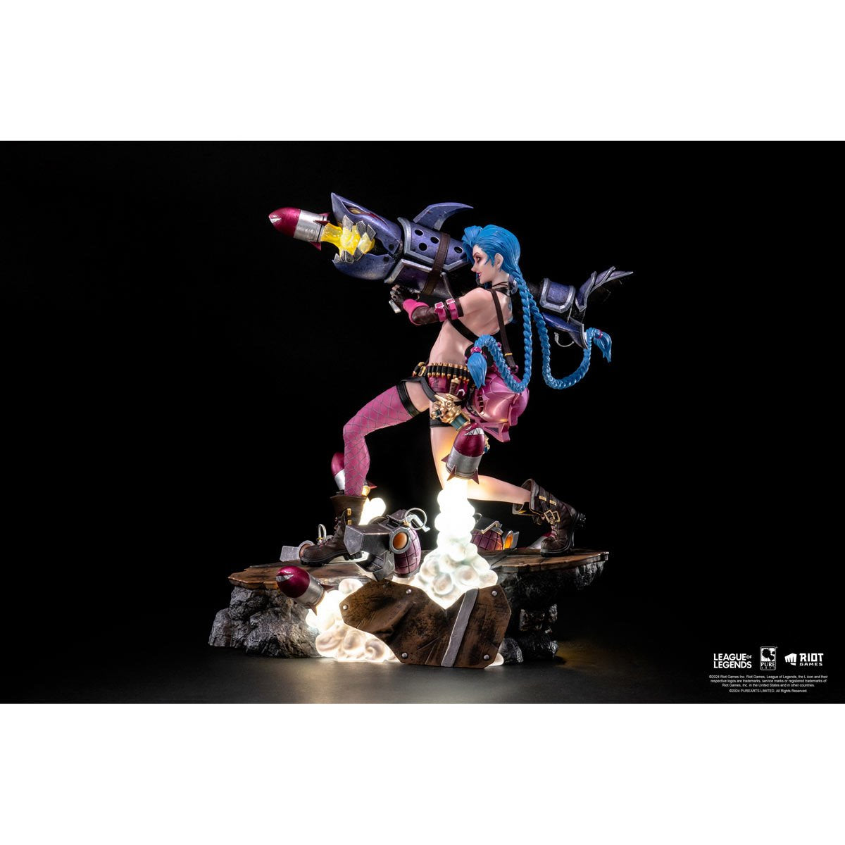 League of Legends Jinx 1:6 Scale Statue - Image 4