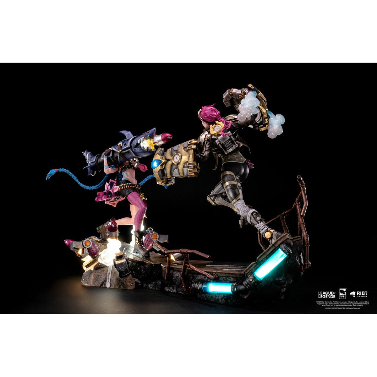 League of Legends Jinx and Vi 1:6 Scale Statue Bundle - Image 7