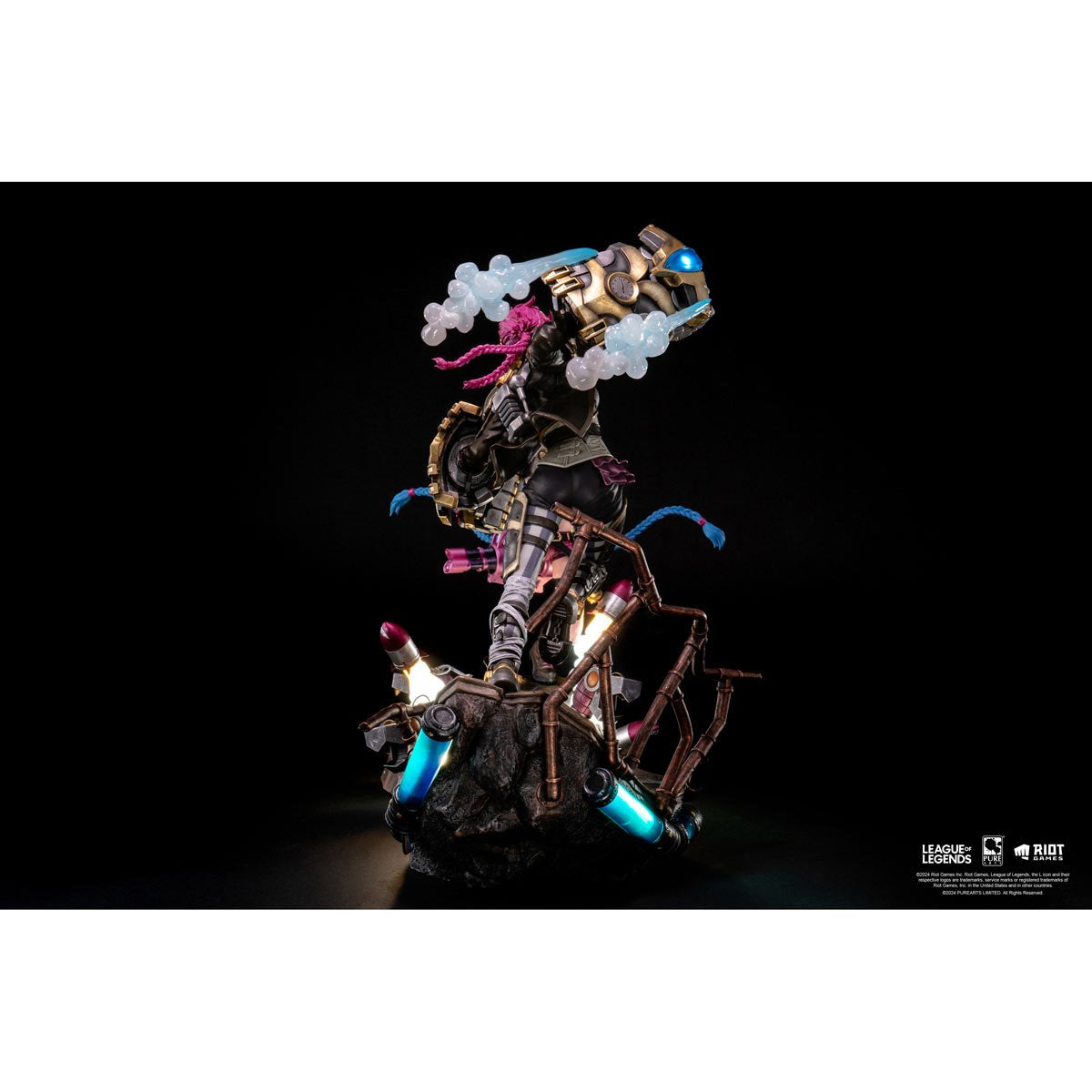 League of Legends Jinx and Vi 1:6 Scale Statue Bundle - Image 8