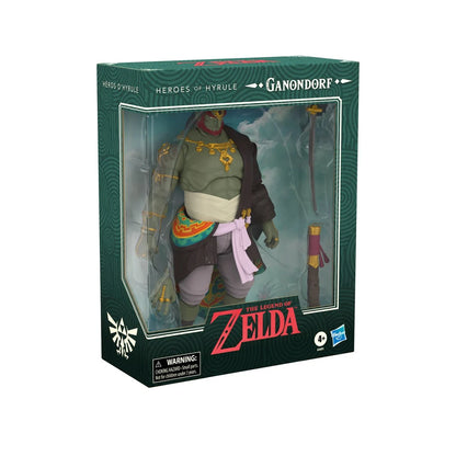 The Legend of Zelda Heroes of Hyrule Tears of the Kingdom Deluxe Ganondorf 6-Inch Scale Action Figure