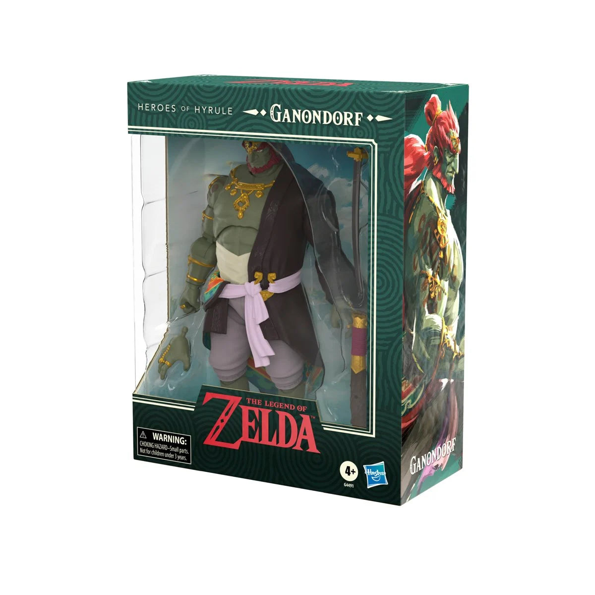 The Legend of Zelda Heroes of Hyrule Tears of the Kingdom Deluxe Ganondorf 6-Inch Scale Action Figure