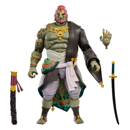The Legend of Zelda Heroes of Hyrule Tears of the Kingdom Deluxe Ganondorf 6-Inch Scale Action Figure