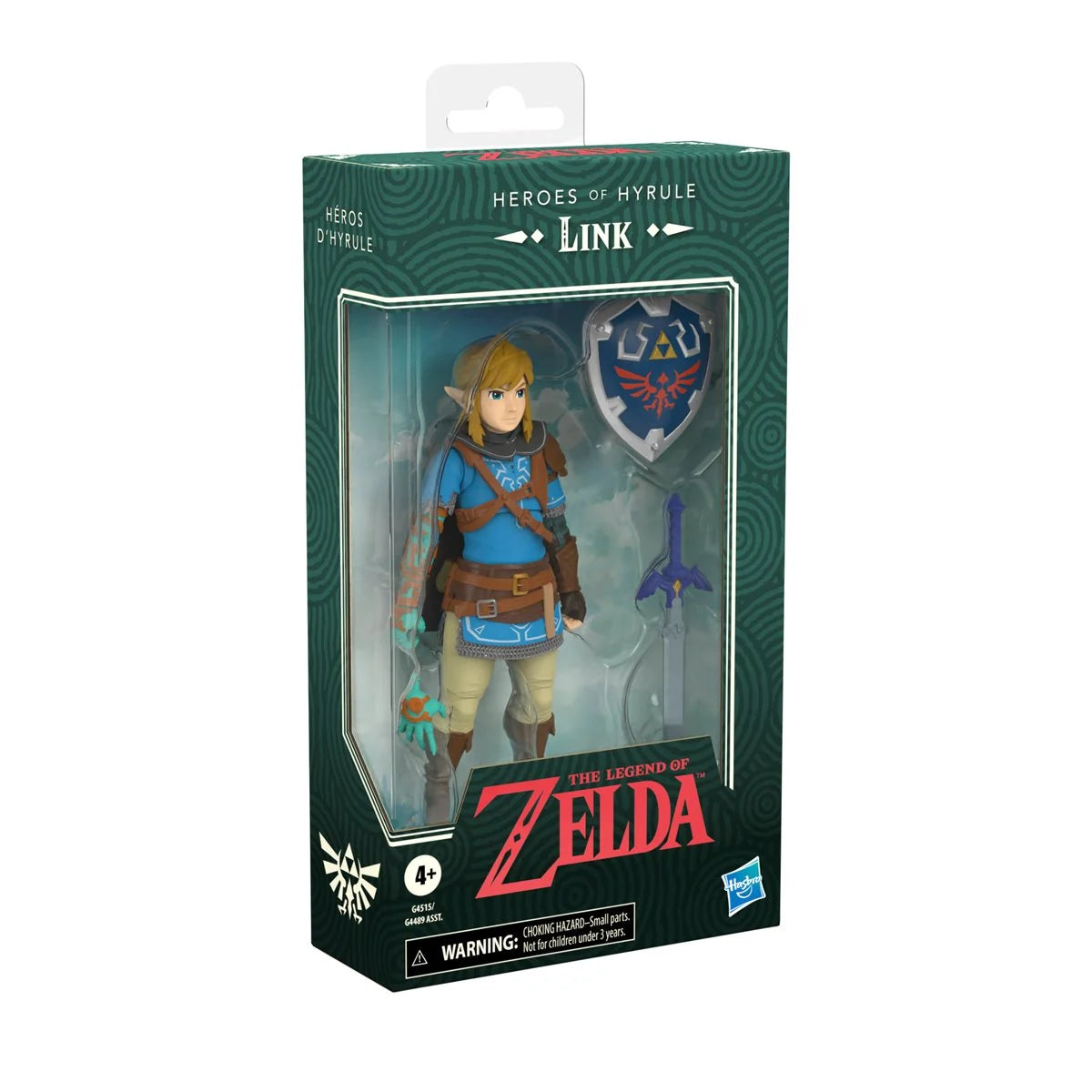 The Legend of Zelda Heroes of Hyrule Tears of the Kingdom Link 6-Inch Action Figure