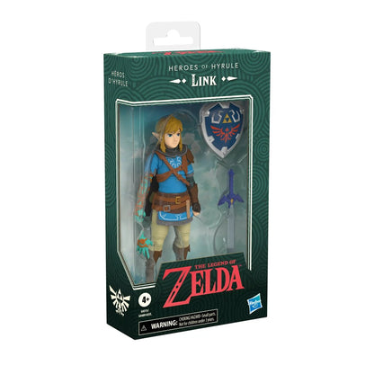 The Legend of Zelda Heroes of Hyrule Tears of the Kingdom Link 6-Inch Action Figure