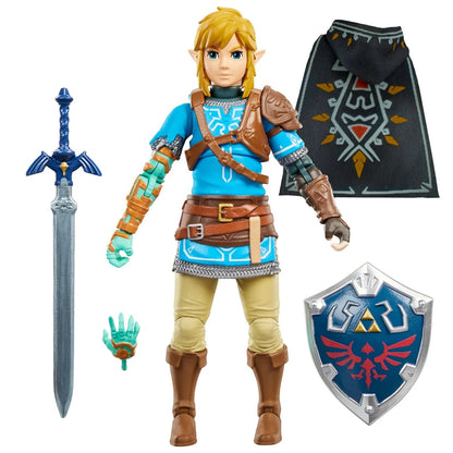 The Legend of Zelda Heroes of Hyrule Tears of the Kingdom Link 6-Inch Action Figure