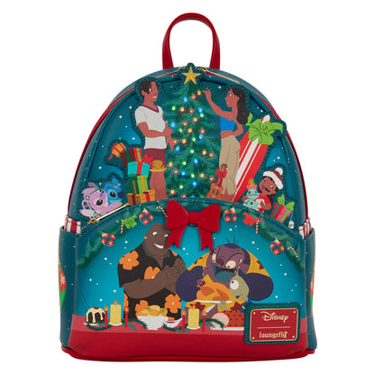 Lilo and Stitch Holiday Celebration Light-Up Mini-Backpack - Image 2