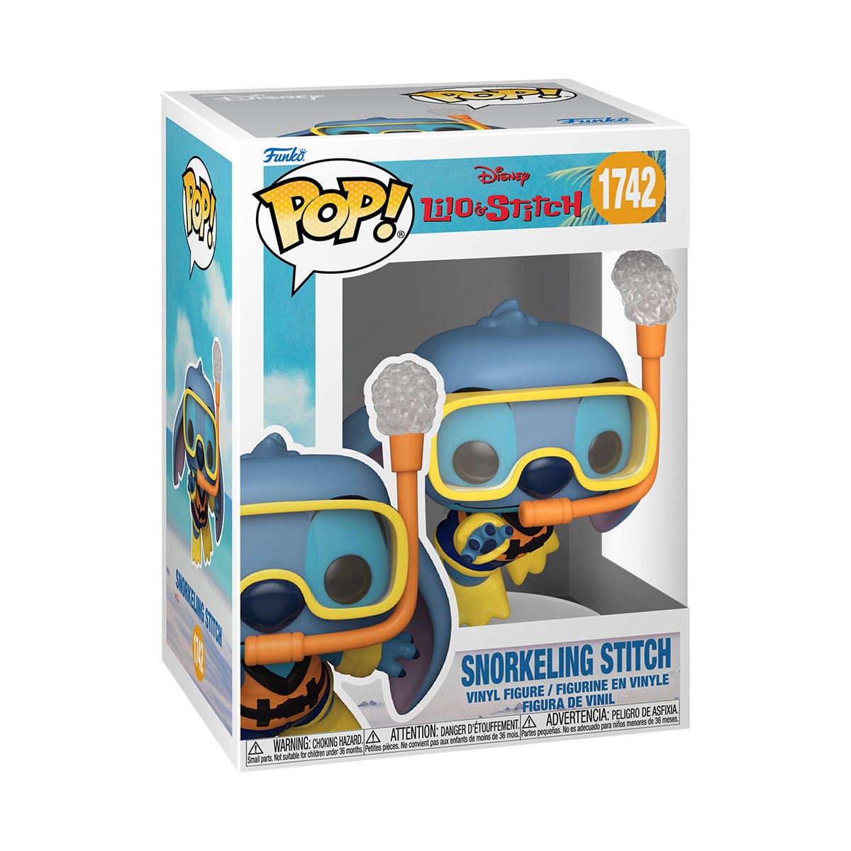 Lilo & Stitch Snorkeling Stitch Funko Pop! Vinyl Figure #1742