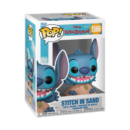 Lilo & Stitch Stitch in Sand Funko Pop! Vinyl Figure #1566 - Image 2