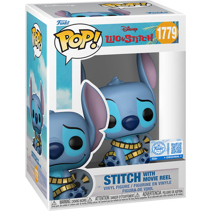 Lilo & Stitch Stitch with Movie Reel Funko Pop! Vinyl Figure #1779