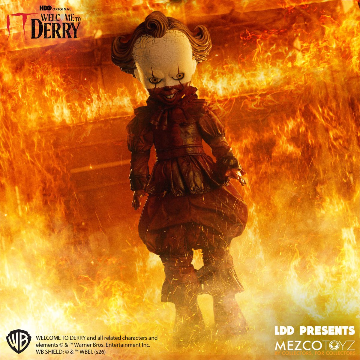 Living Dead Dolls Presents: Welcome to Derry Bloody Pennywise Doll - Image 4
