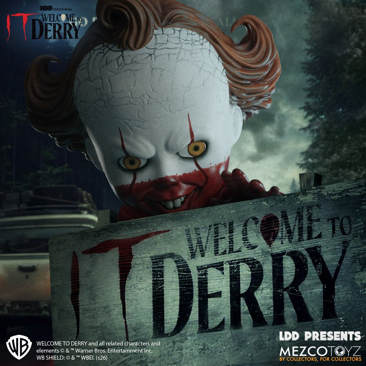 Living Dead Dolls Presents: Welcome to Derry Bloody Pennywise Doll - Image 5