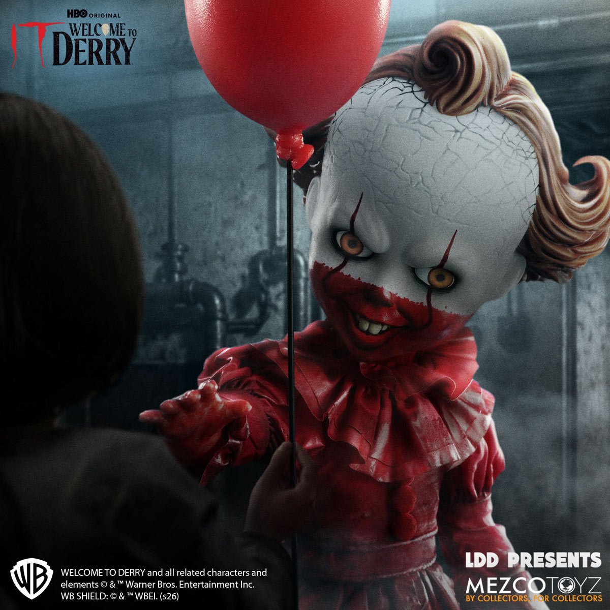 Living Dead Dolls Presents: Welcome to Derry Bloody Pennywise Doll - Image 7
