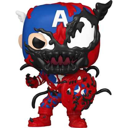 Marvel Carnage Captain America Funko Pop! Vinyl Figure #1436 - Image 2