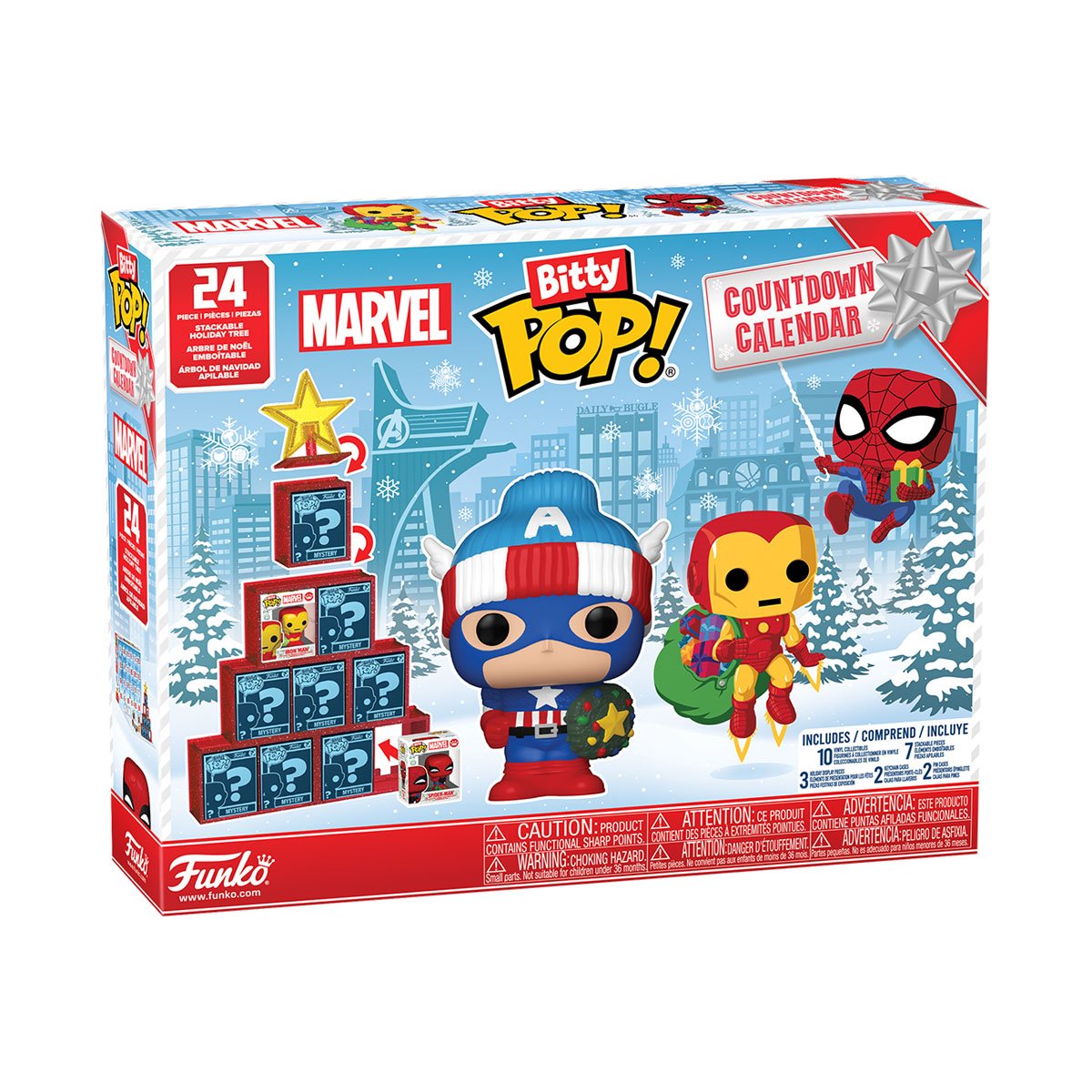 Marvel Comics Funko Bitty Pop! Mini-Figure 24-Day Countdown Calendar - Image 2