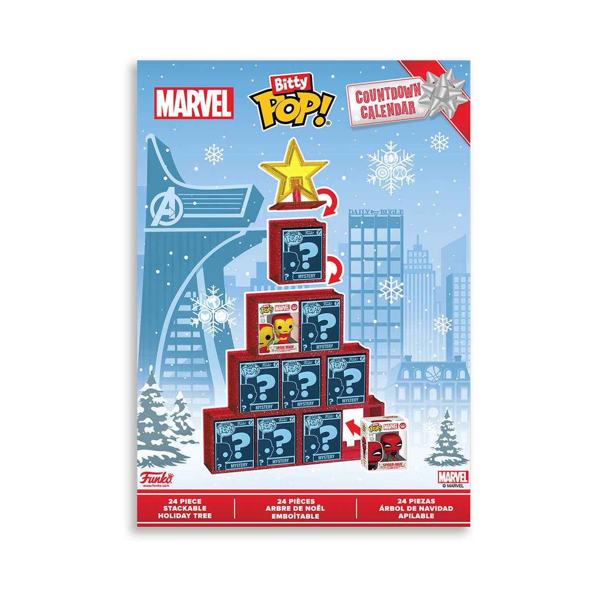 Marvel Comics Funko Bitty Pop! Mini-Figure 24-Day Countdown Calendar - Image 4