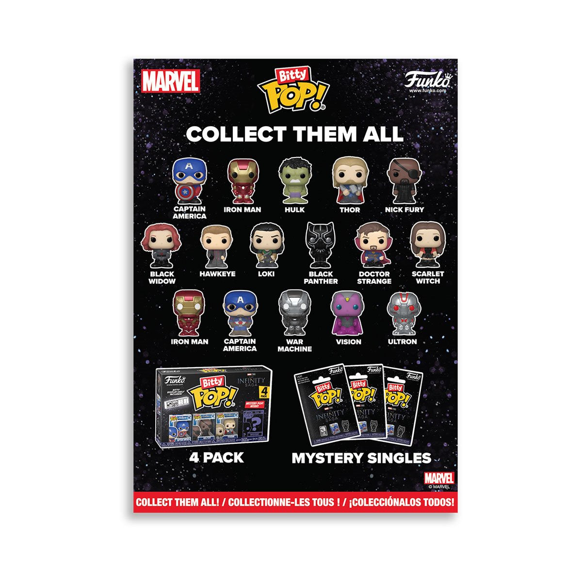 Marvel Comics Funko Bitty Pop! Mini-Figure 24-Day Countdown Calendar - Image 5