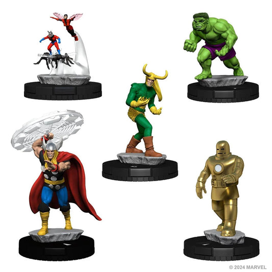 Marvel HeroClix Iconix: Avengers First Appearance Mini-Figure 5-Pack - Image 2