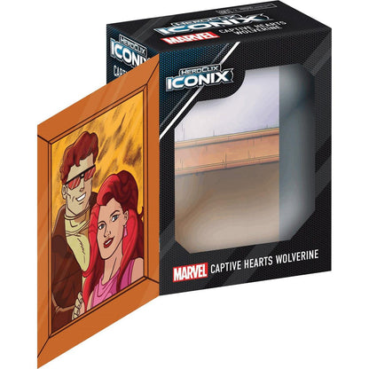 Marvel HeroClix Iconix: Captive Hearts Wolverine Mini-Figure - Image 3