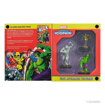 Marvel HeroClix Iconix: Wolverine First Appearance Mini-Figure 3-Pack - Image 4