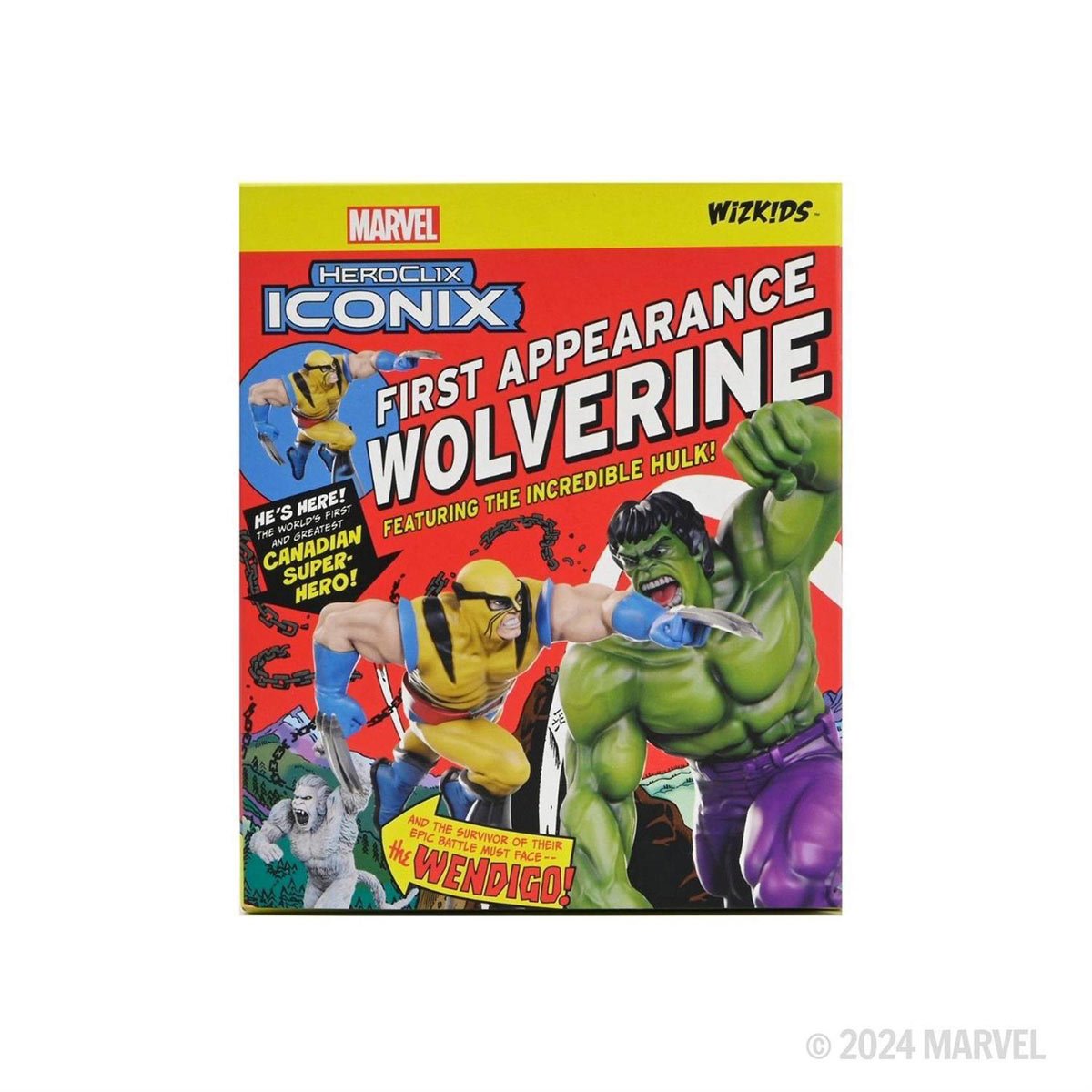 Marvel HeroClix Iconix: Wolverine First Appearance Mini-Figure 3-Pack - Image 5