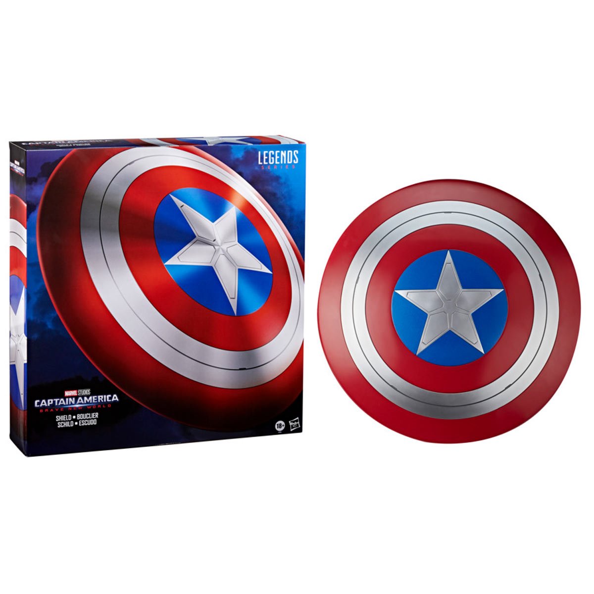 Marvel Legends Captain America Brave New World Shield Prop Replica - Image 2