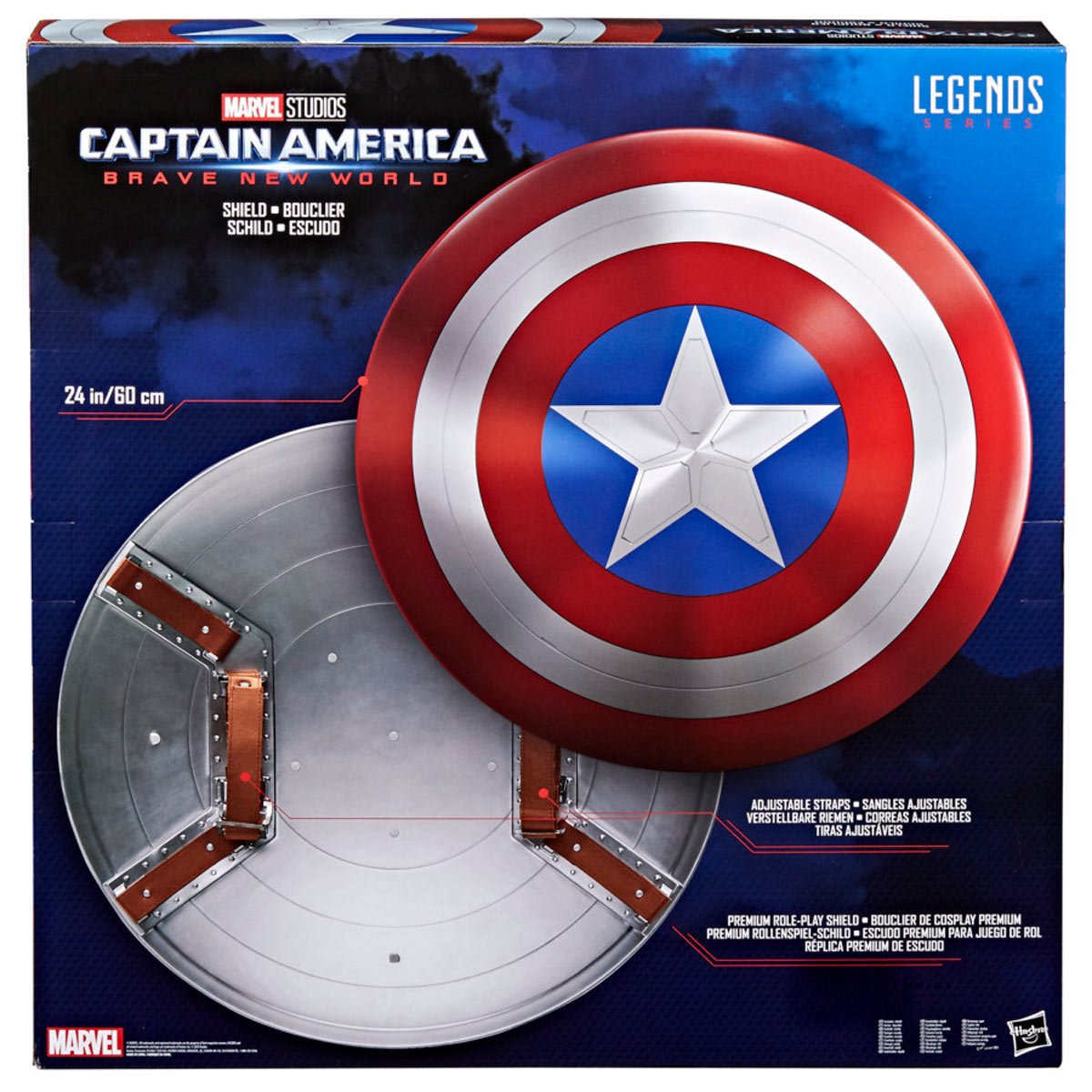 Marvel Legends Captain America Brave New World Shield Prop Replica - Image 4