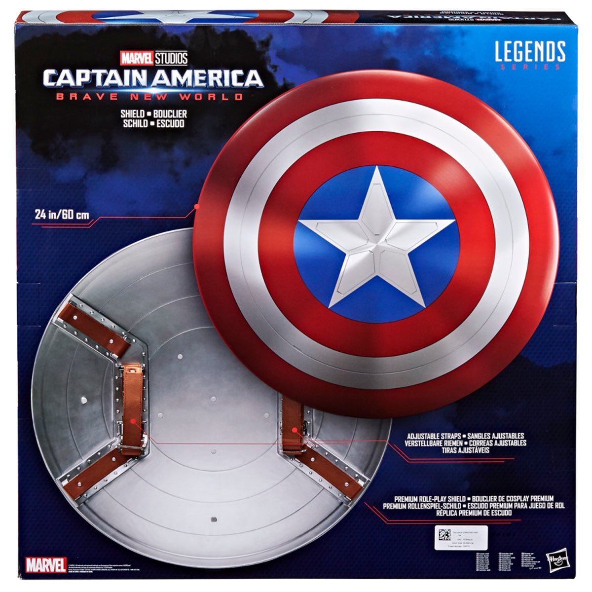Marvel Legends Captain America Brave New World Shield Prop Replica - Image 5