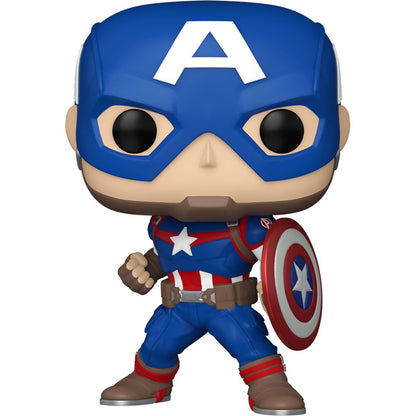 Marvel New Classics Captain America Funko Pop! Vinyl Figure #1419 - Image 2