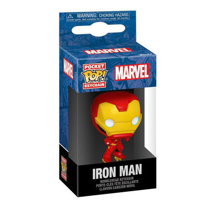 Marvel New Classics Iron Man Funko Pocket Pop! Key Chain - Image 2