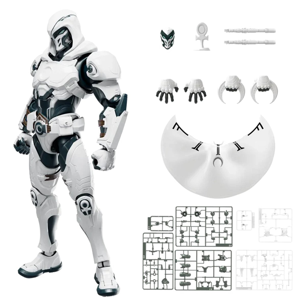 Marvel Rivals Moon Knight Champion Class CC10 Blokees Model Kit - Image 10