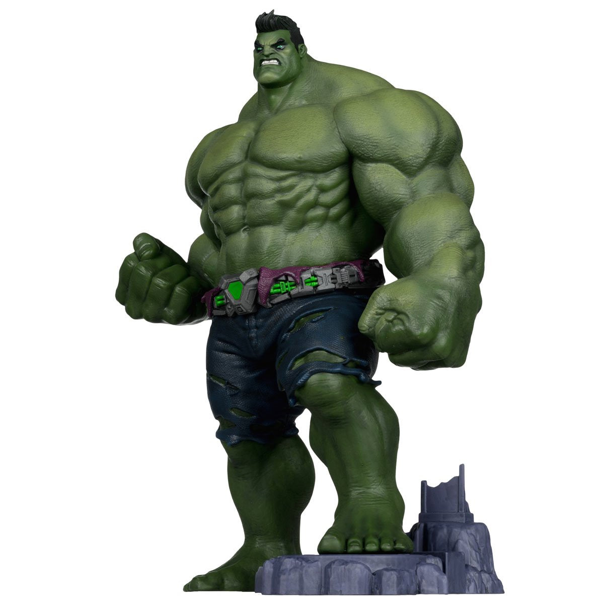 Marvel Rivals Wave 1 The Hulk 1:6 Scale Posed Figure with Scene and Comic - Image 2