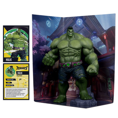 Marvel Rivals Wave 1 The Hulk 1:6 Scale Posed Figure with Scene and Comic - Image 3