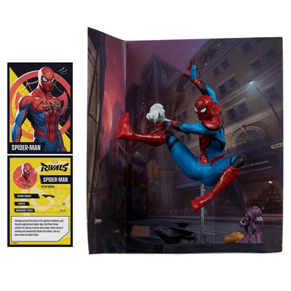 Marvel Rivals Wave 2 Spider-Man 1:6 Scale Posed Figure with Scene and Comic - Image 3