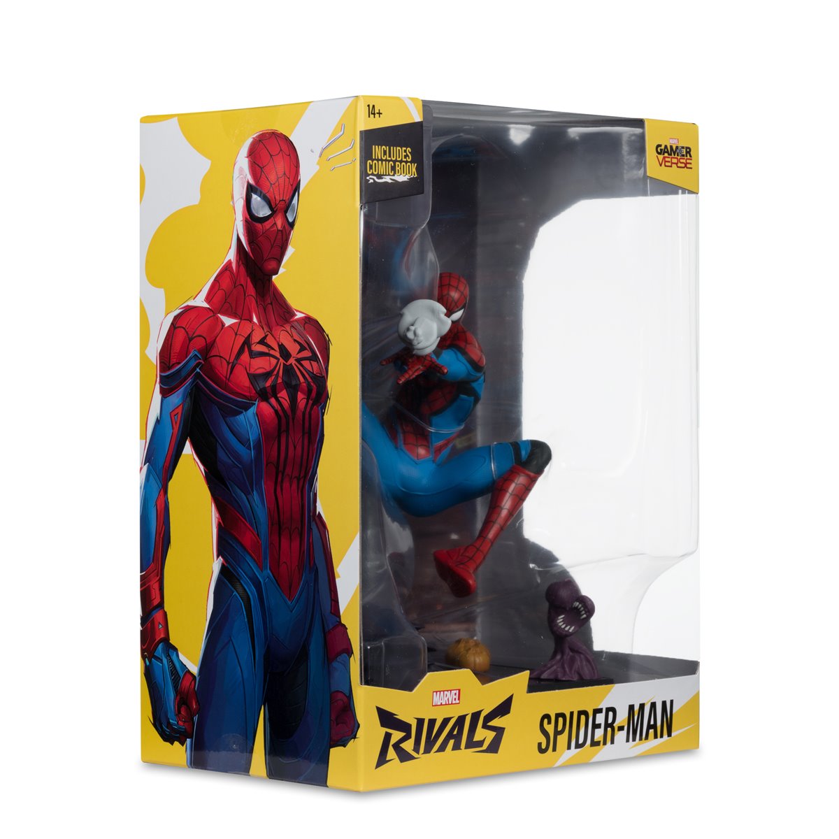 Marvel Rivals Wave 2 Spider-Man 1:6 Scale Posed Figure with Scene and Comic - Image 10
