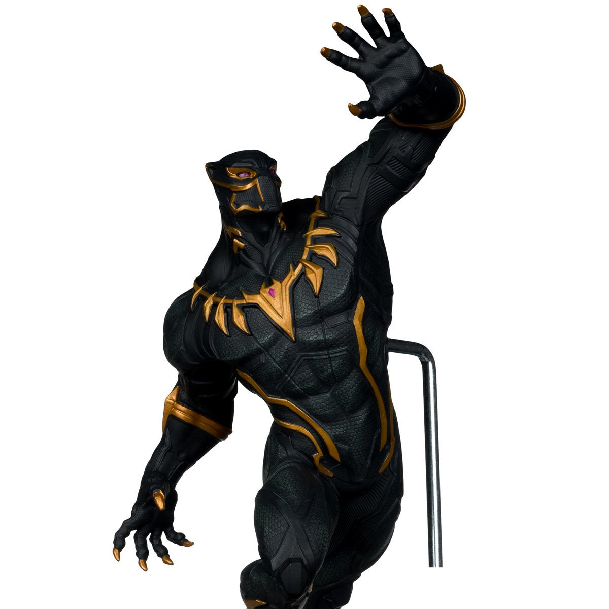 Marvel Rivals Wave 3 Black Panther 1:6 Scale Posed Figure with Scene and Comic - Image 6