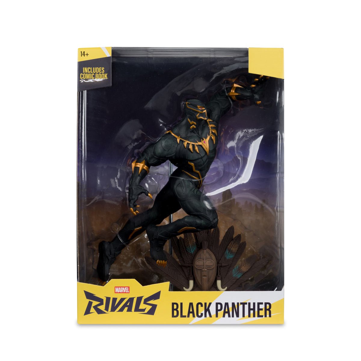Marvel Rivals Wave 3 Black Panther 1:6 Scale Posed Figure with Scene and Comic - Image 9