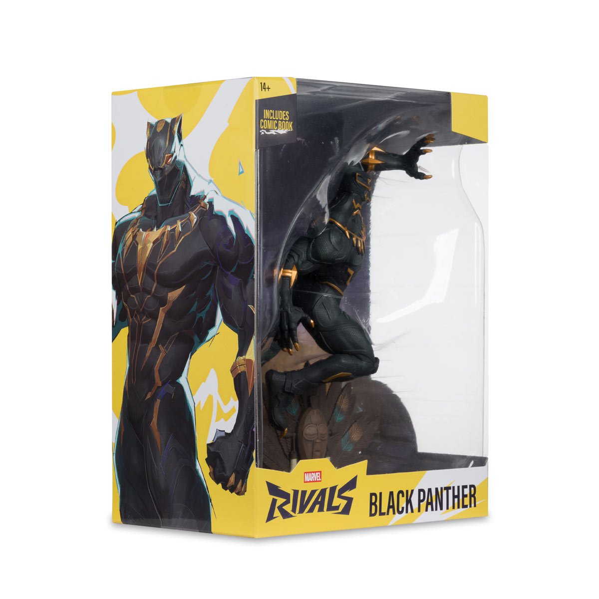 Marvel Rivals Wave 3 Black Panther 1:6 Scale Posed Figure with Scene and Comic - Image 10