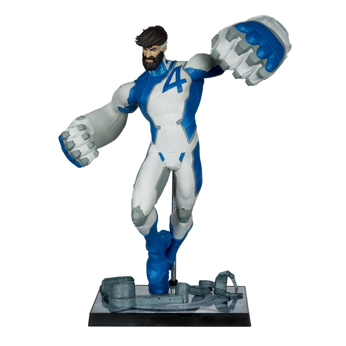 Marvel Rivals Wave 3 Mr. Fantastic 1:6 Scale Posed Figure with Scene and Comic - Image 4