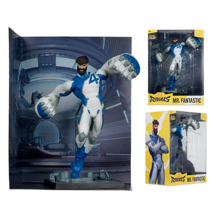 Marvel Rivals Wave 3 Mr. Fantastic 1:6 Scale Posed Figure with Scene and Comic - Image 7