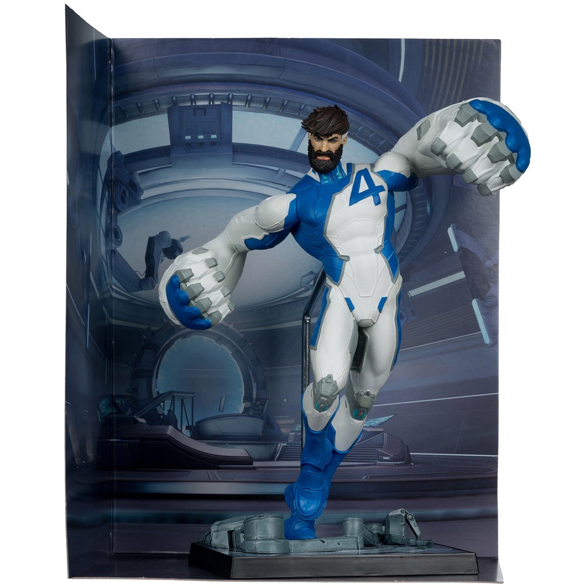 Marvel Rivals Wave 3 Mr. Fantastic 1:6 Scale Posed Figure with Scene and Comic