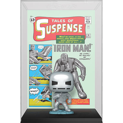 Marvel Tales of Suspense #39 Iron Man Funko Pop! Comic Cover Figure #34 with Case - Image 2