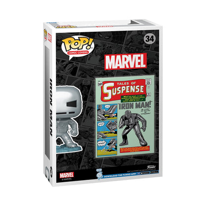 Marvel Tales of Suspense #39 Iron Man Funko Pop! Comic Cover Figure #34 with Case - Image 3