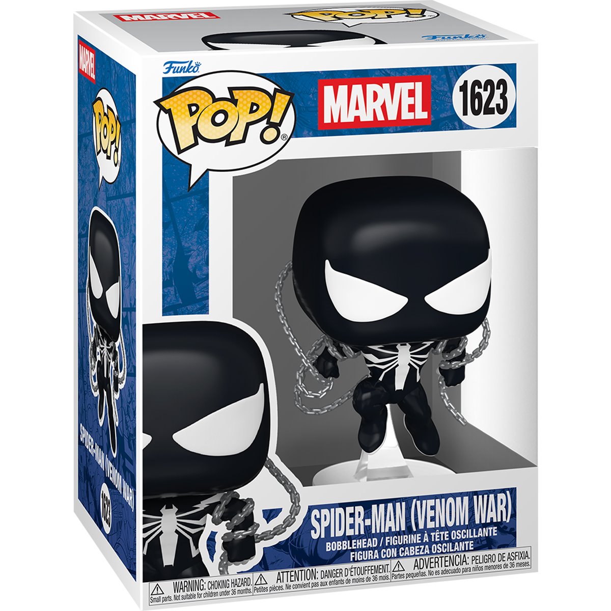 Marvel Venom Comics Spider-Man (Venom War) Funko Pop! Vinyl Figure #1623 - Image 2