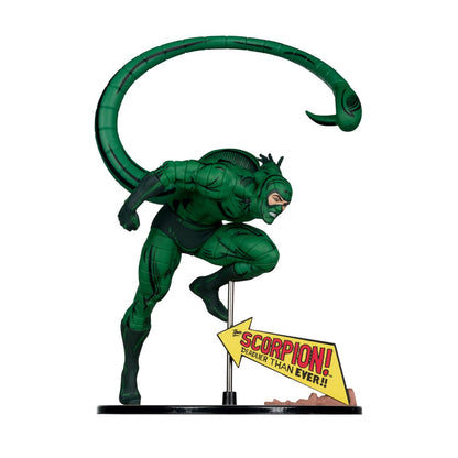 Marvel Wave 7 Scorpion Amazing Spider-Man #318 1:10 Scale Posed Figure with Scene - Image 6